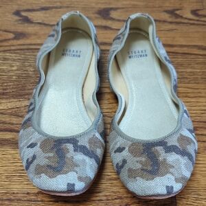 Stuart Weitzman Camouflage Flats